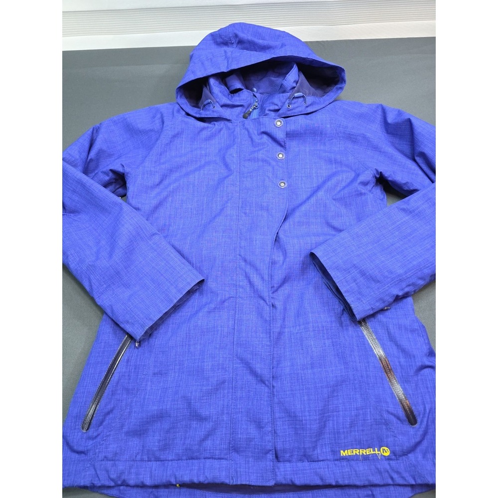 Merrell 3 In 1 Cold Weather Parka Purple Yellow Women's Size US S‎ Gorpcore...